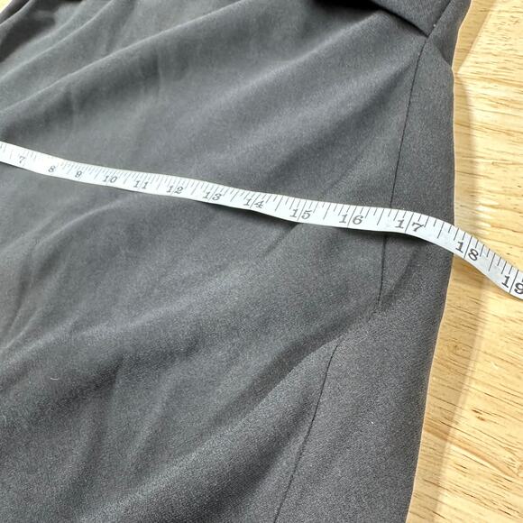 Significant Other NWT Ezra Maxi Dress Black Size 10 Open Back Twist Front Gown - Picture 11 of 12